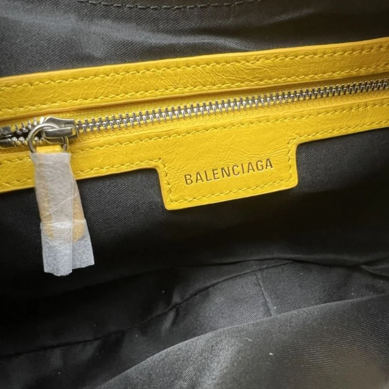 Balenciaga Big Yellow  Half-Moon Motorcycle Dumpling Bag WellDesigned 38354