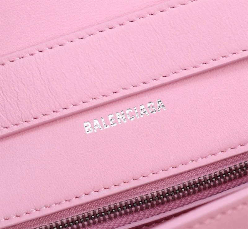Seasonal Balenciaga Cherry Blossom Hourglass Bag - Iconic Arc Design in Small Size 75304
