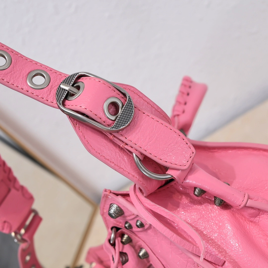 ZeroBulk Balenciaga Cherry Blossom Neo Cagole Motorcycle Bag 60982