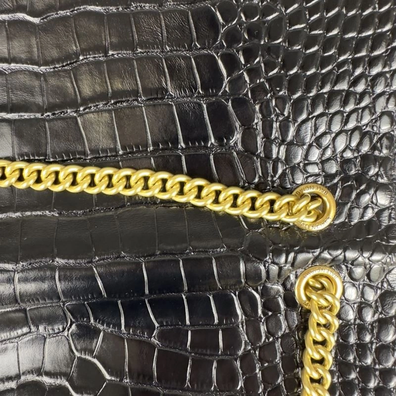 Balenciaga  Crush Pleated Chain Bag - Large Crocodile Style MultiPurpose 75313