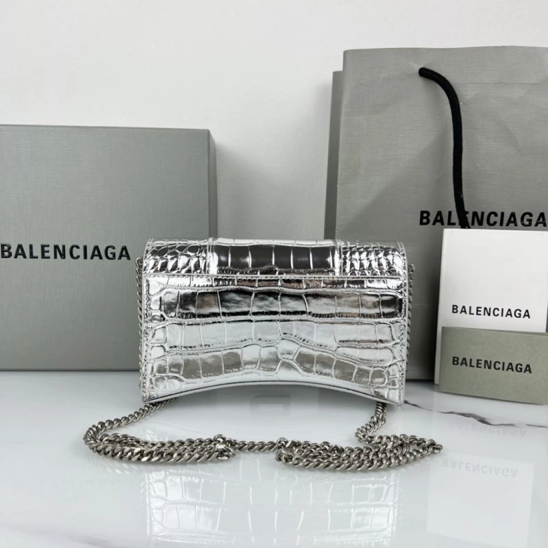 Lightweight Balenciaga  Hourglass Crescent Chain Bag by B Brand - 19cm 78644