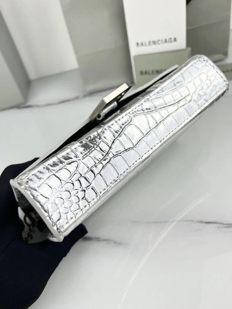 Lightweight Balenciaga  Hourglass Crescent Chain Bag by B Brand - 19cm 78644