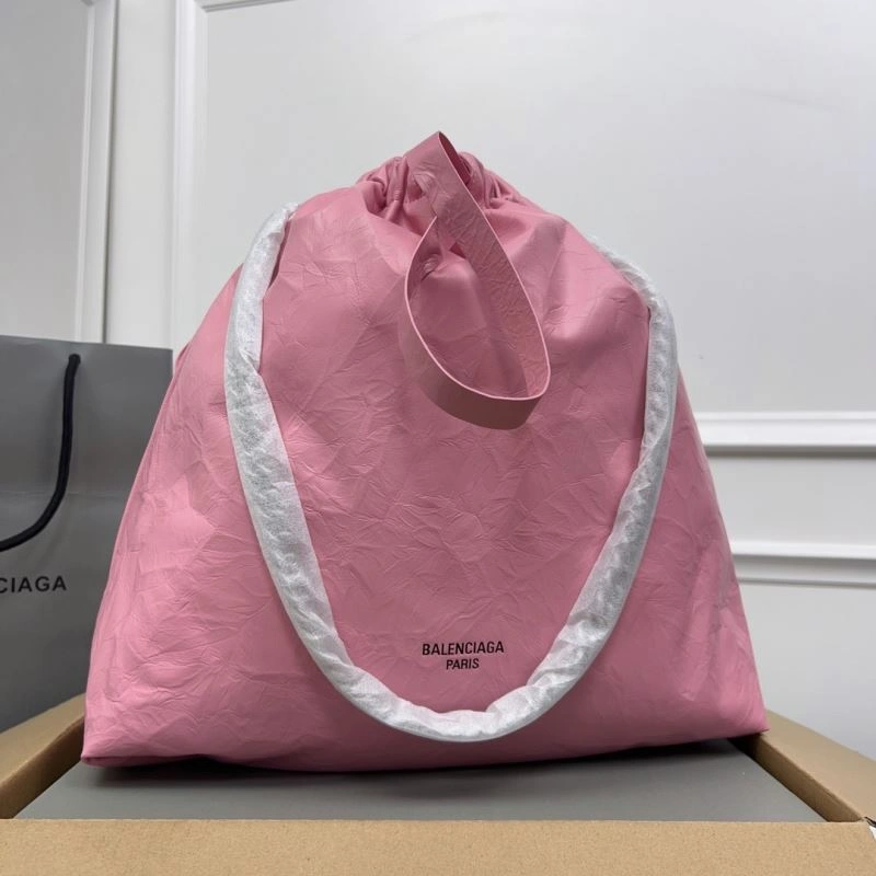Modern Balenciaga Chic Pleated Crush Tote - Large Size  Garbage Bag 78796