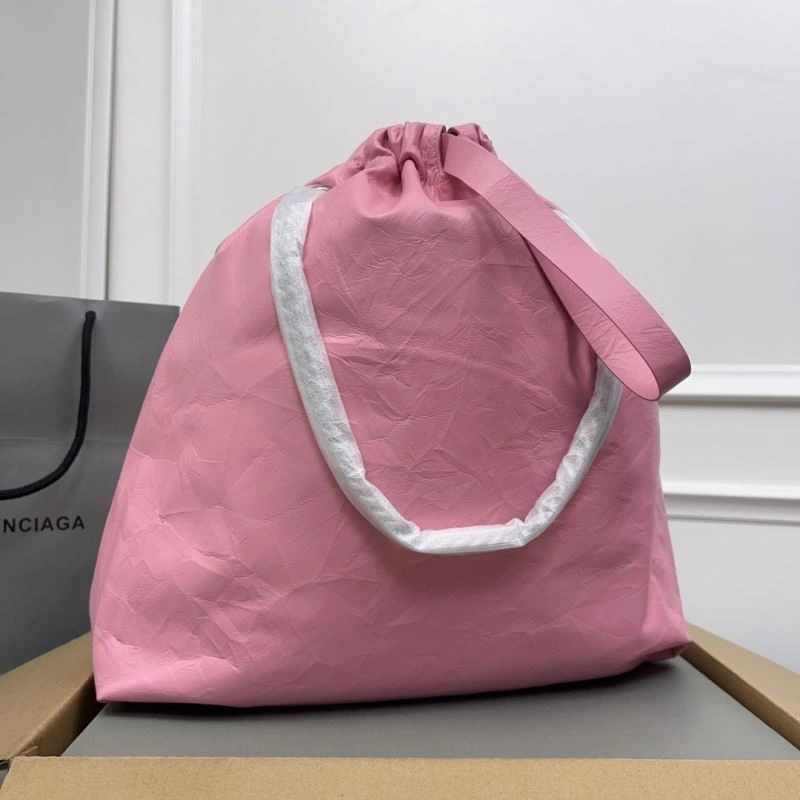 Modern Balenciaga Chic Pleated Crush Tote - Large Size  Garbage Bag 78796