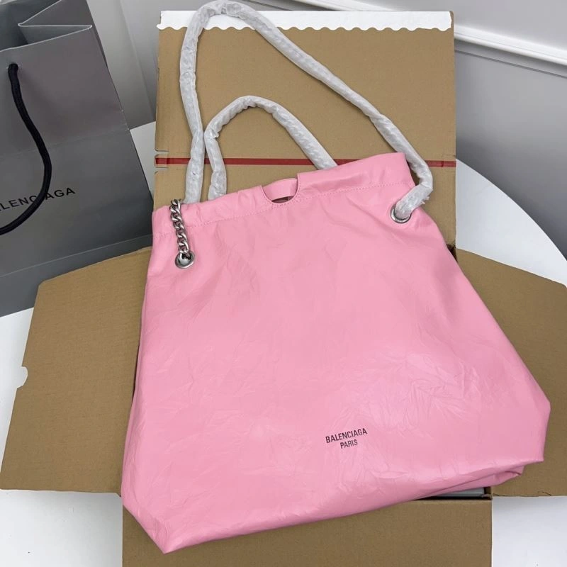 Modern Balenciaga Chic Pleated Crush Tote - Large Size  Garbage Bag 78796
