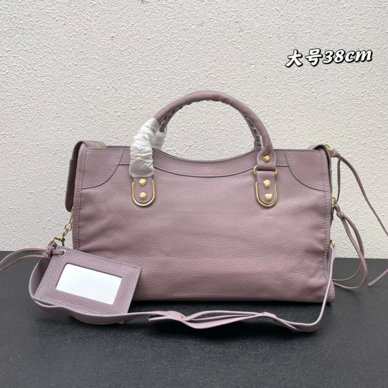 MultiPurpose Balenciaga  Goat Leather Large Motorcycle Bag with Mirror 72683