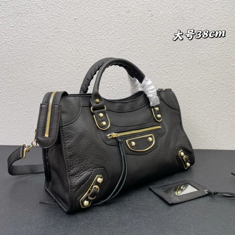 Balenciaga  Goat Leather Large Motorcycle Bag Packable 72682