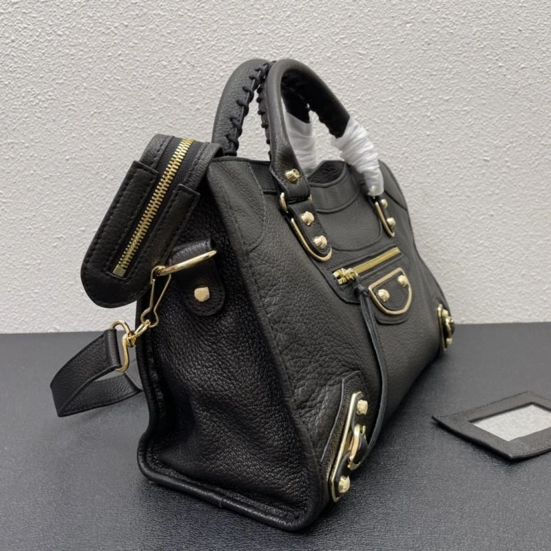 Balenciaga  Goat Leather Large Motorcycle Bag Packable 72682
