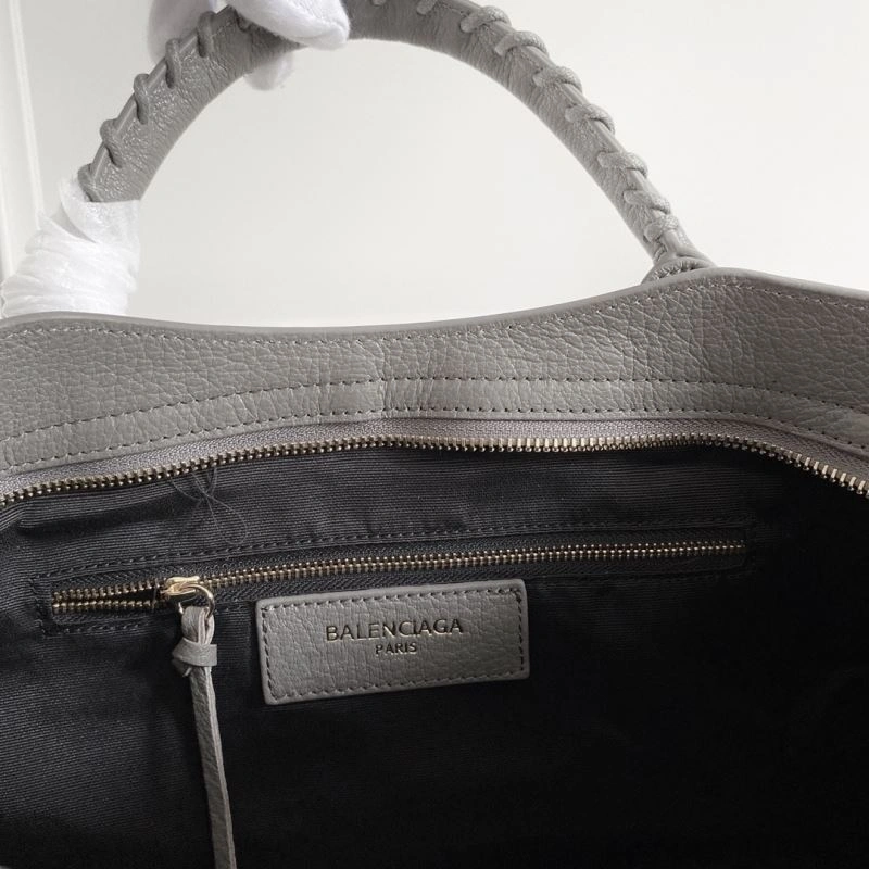 TimelessDesign Balenciaga  Italian Goat Leather Motorcycle Bag with Gold Studs 66965