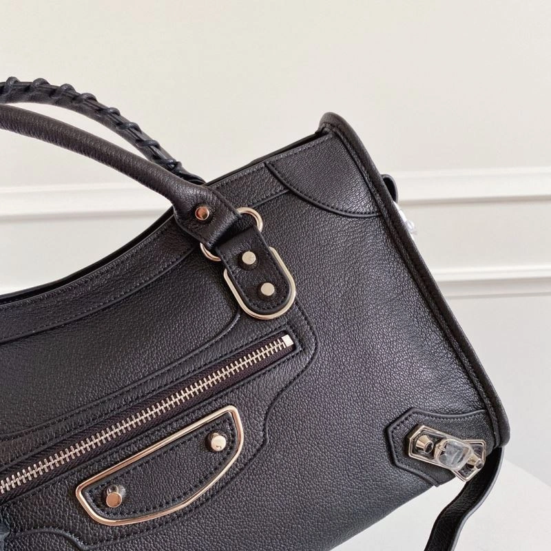 TechFriendly Balenciaga  Italian Goat Leather Motorcycle Bag with Studs - 38cm 66933