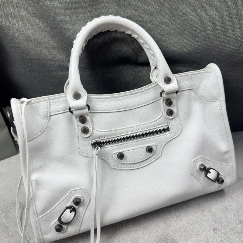 Balenciaga Classic Medium Motorcycle Bag -  Revival Sleek 38262