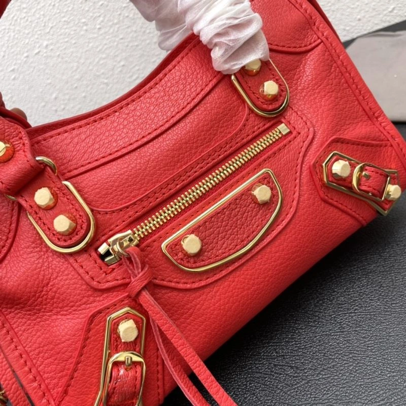 Trendsetting Balenciaga  Medium Motorcycle Bag with Detachable Strap 72662