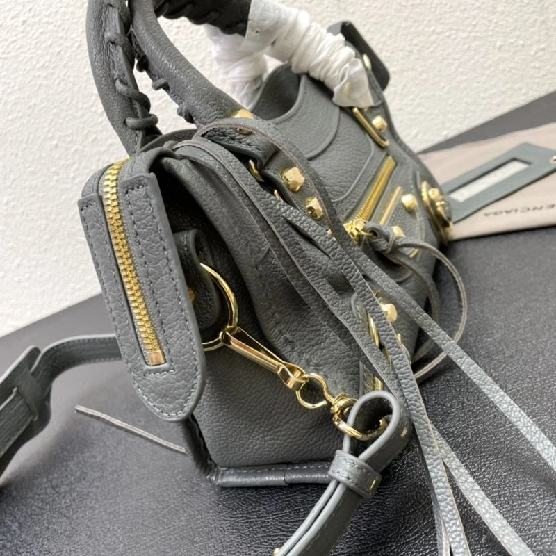 Balenciaga  Medium Motorcycle Bag with Detachable Strap TechFriendly 72695