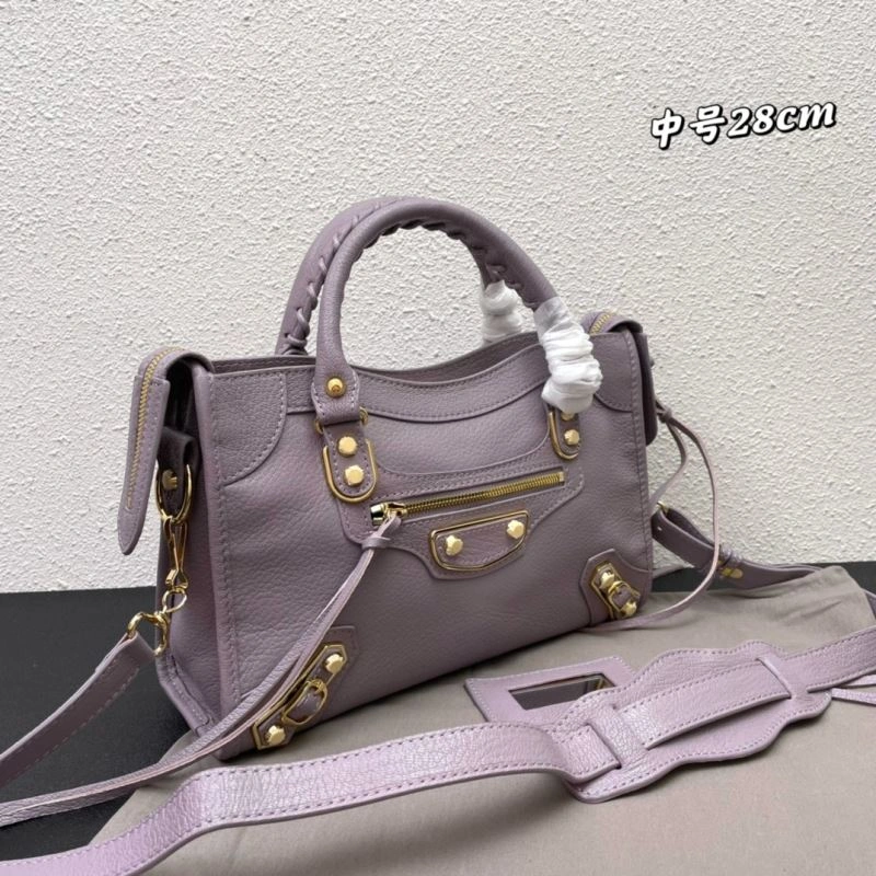 Packable Balenciaga  Medium Motorcycle Bag with Detachable Strap 72659