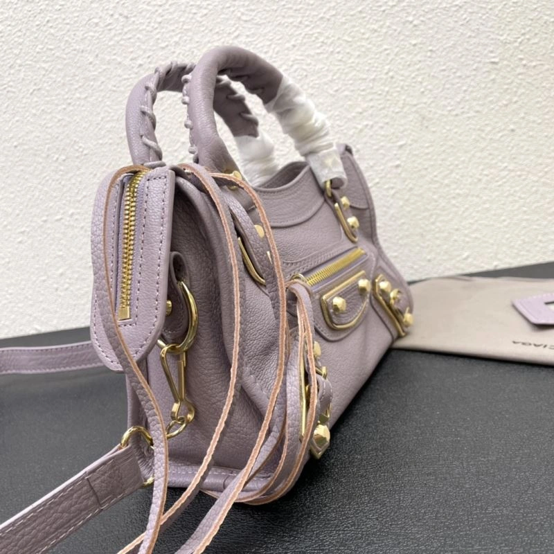 Packable Balenciaga  Medium Motorcycle Bag with Detachable Strap 72659