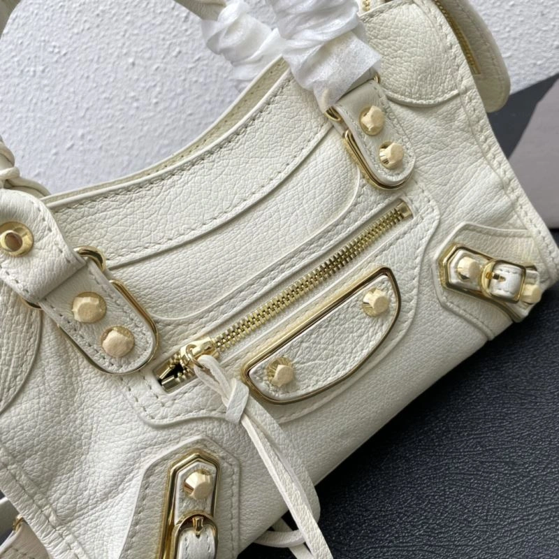 Balenciaga  Mini Motorcycle Bag with Detachable Strap WaterResistant 72622