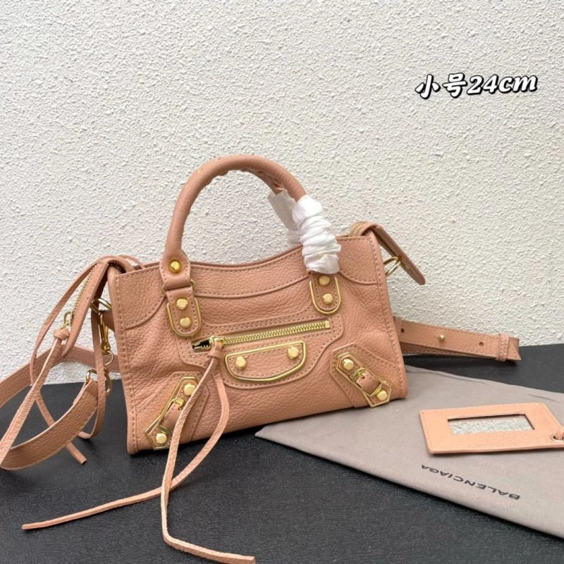 Packable Balenciaga  Mini Motorcycle Bag with Detachable Strap 72624