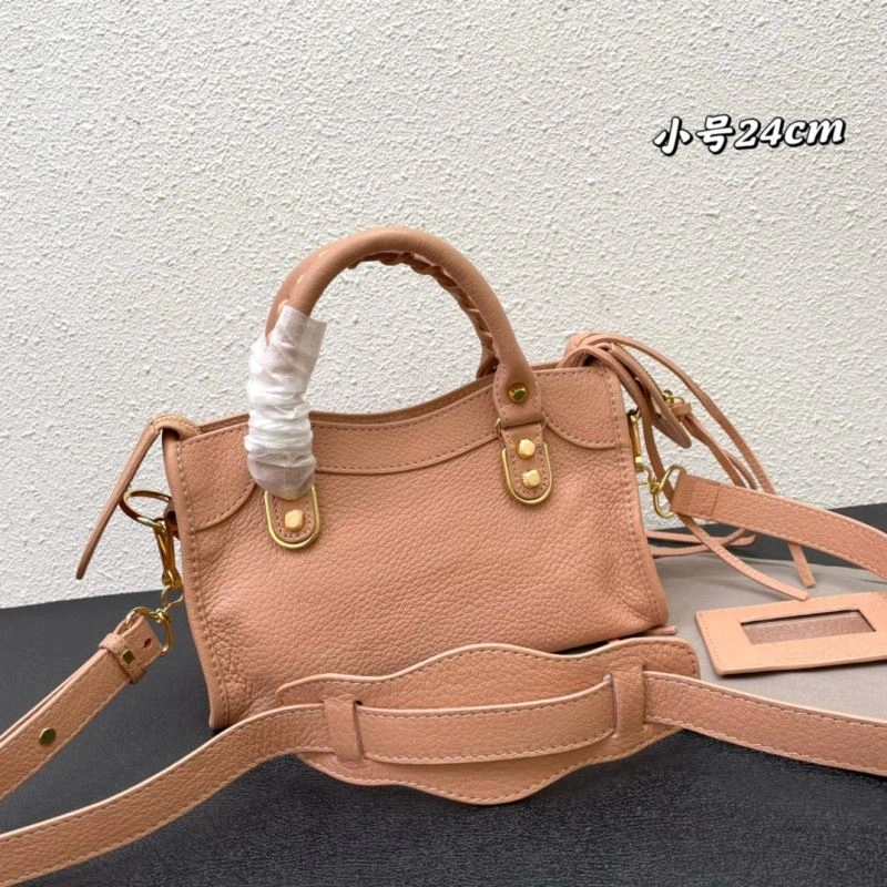 Packable Balenciaga  Mini Motorcycle Bag with Detachable Strap 72624