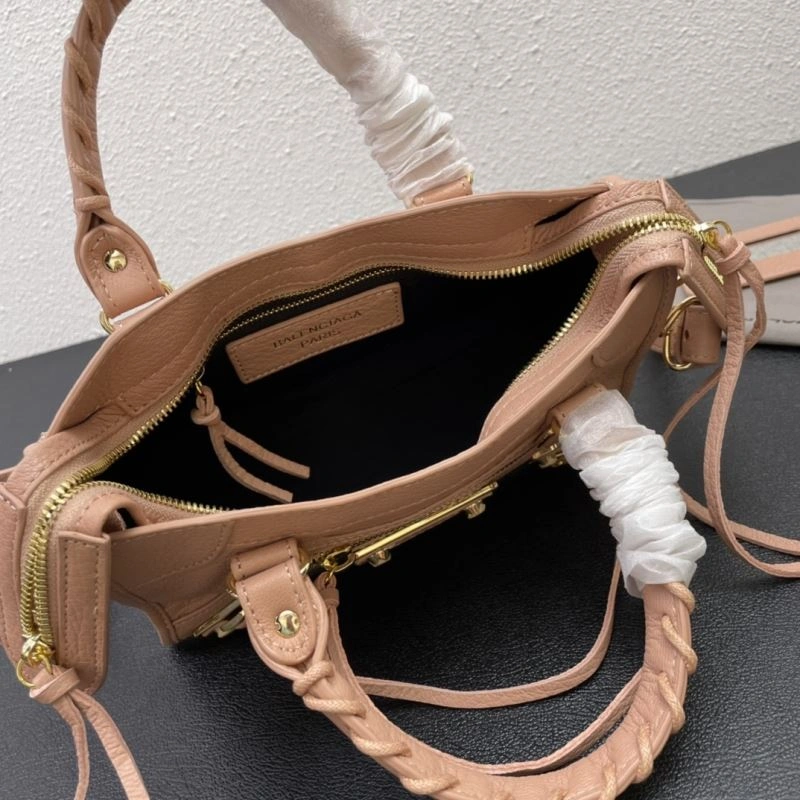 Packable Balenciaga  Mini Motorcycle Bag with Detachable Strap 72624