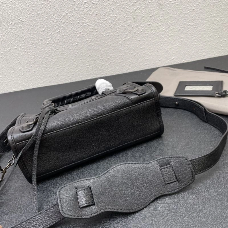 ZipUp Balenciaga  Small Motorcycle Bag in Goat Leather 72715
