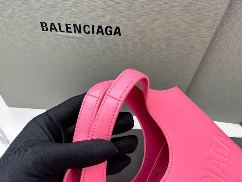Balenciaga  Pink Leather BB23ss Handheld Small Bag - Cute Design ZeroBulk 78559