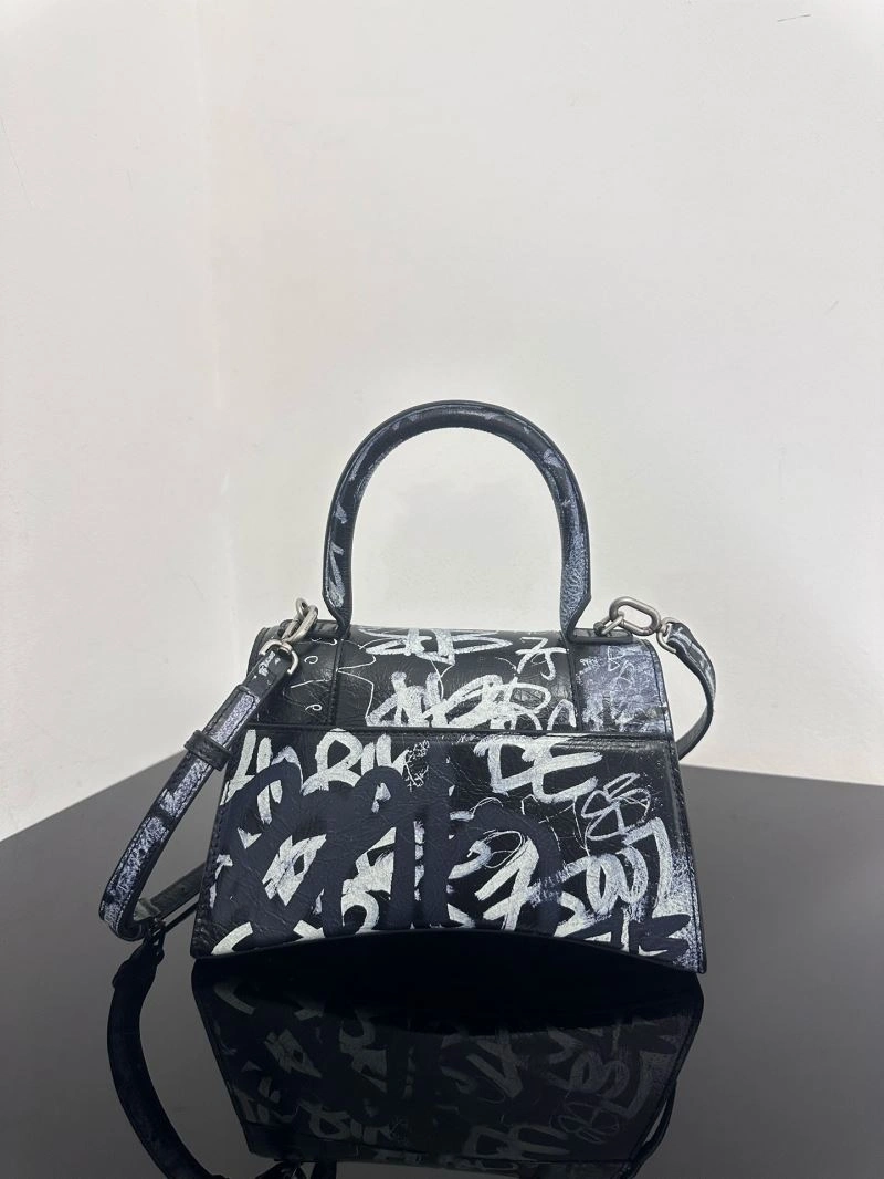 Balenciaga Crocodile-Embossed Leather Hourglass Bag - Size S Chic 72650