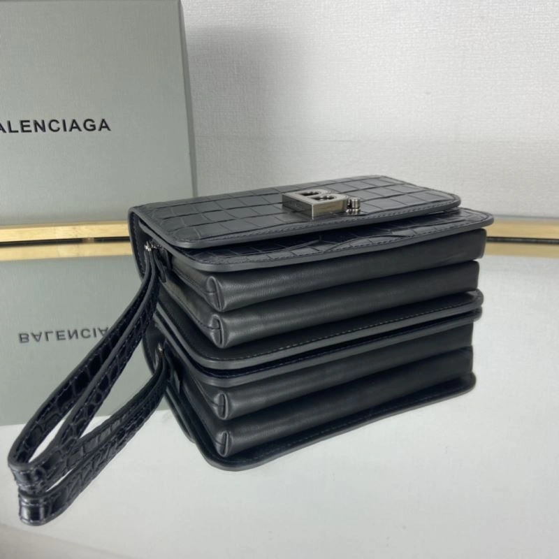 Colorful Balenciaga Crocodile Pattern Crossbody Bag - Model 78327