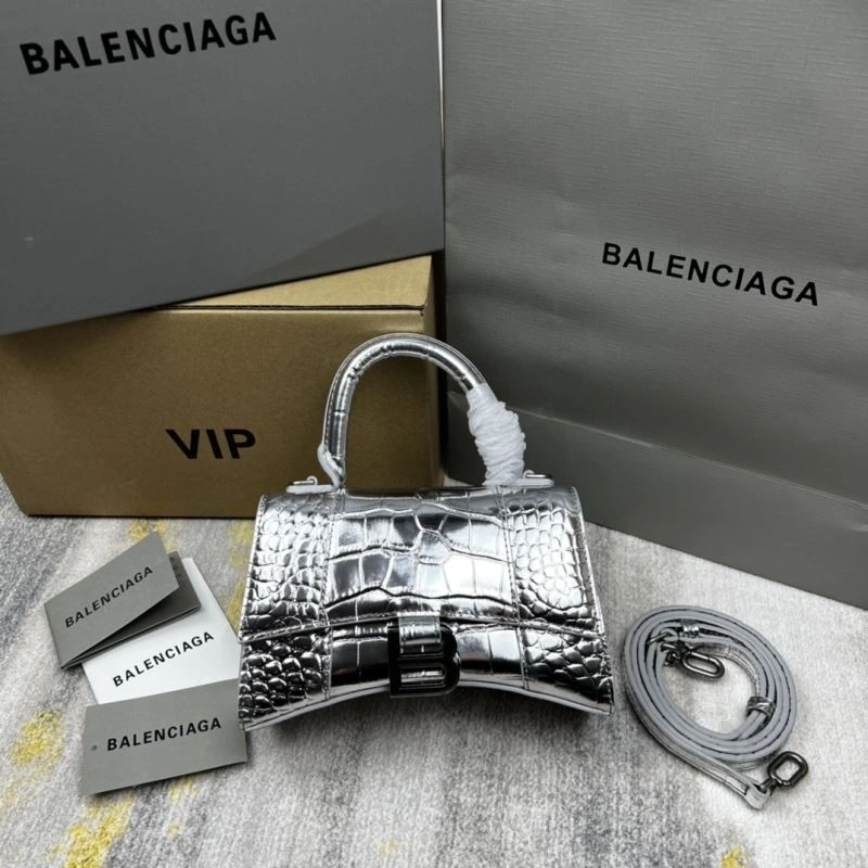 Balenciaga Crocodile-Patterned Hourglass Bag - VIP Edition FreshLook 78707