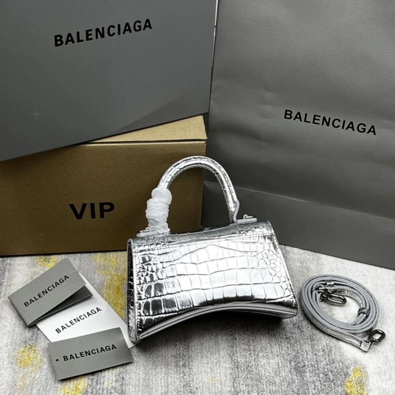 Balenciaga Crocodile-Patterned Hourglass Bag - VIP Edition FreshLook 78707