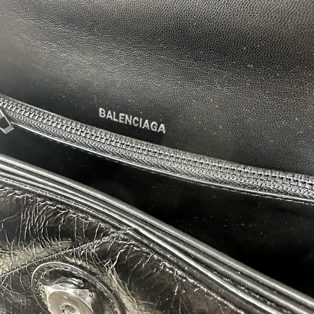 Balenciaga Crush Quilted Chain Bag - Small Embroidered Edition Soft 60934