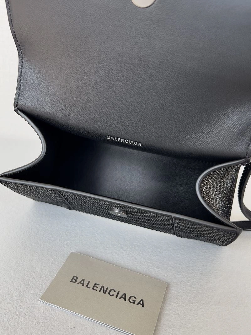Attractive Balenciaga Dazzling Diamond-Encrusted Hourglass Bag - Model 66948
