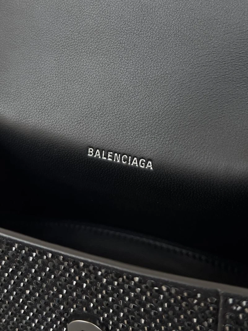 Attractive Balenciaga Dazzling Diamond-Encrusted Hourglass Bag - Model 66948