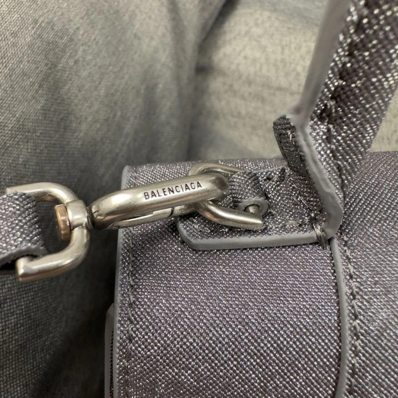 Balenciaga Dazzling Hourglass Bag - Starry Gray S Size MoistureWicking 70017