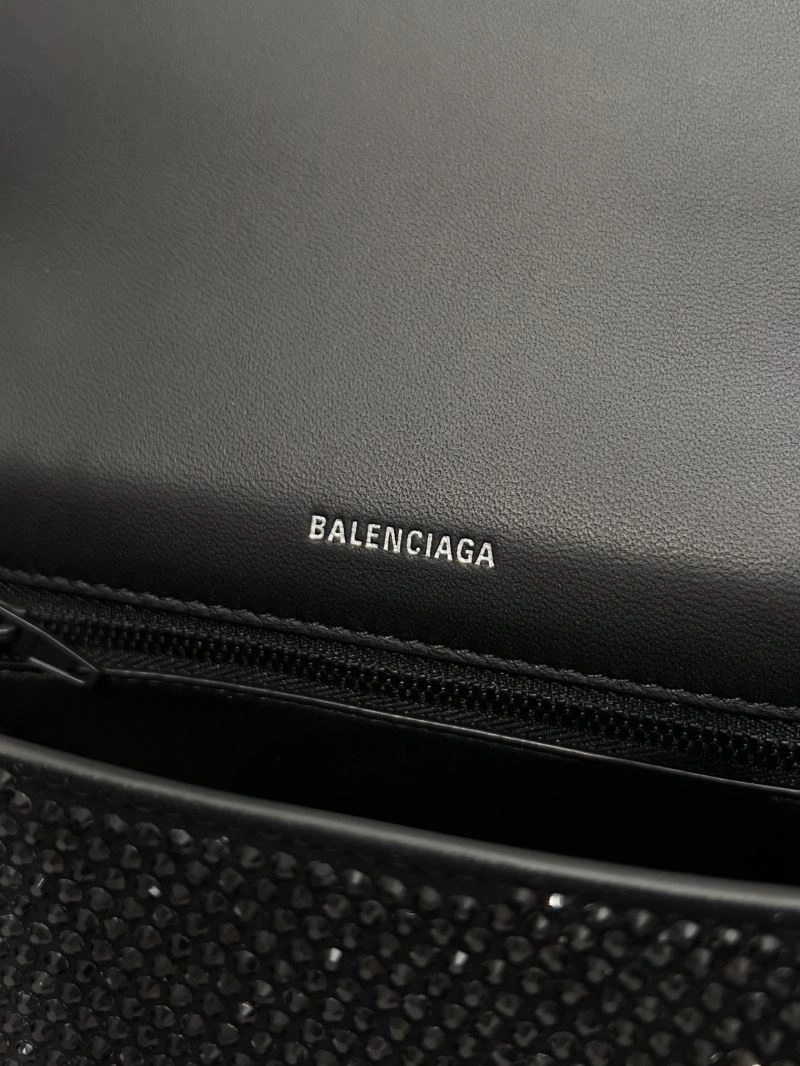 Balenciaga Diamond Encrusted Hourglass Glam Bag - Sparkle in Style SunProtective 66942