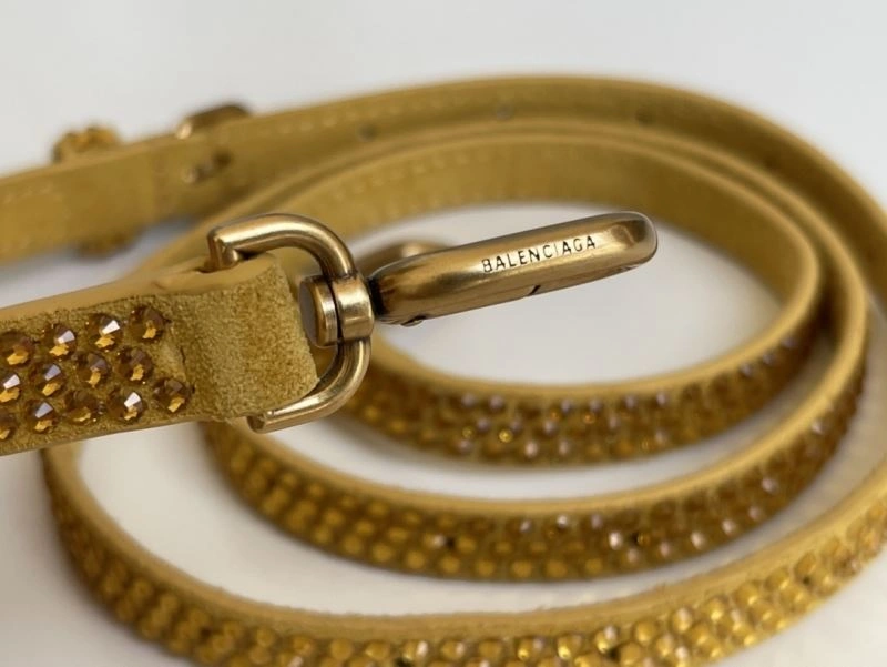 SmartChoice Balenciaga Diamond Hourglass Bag with Golden Clasp 72590