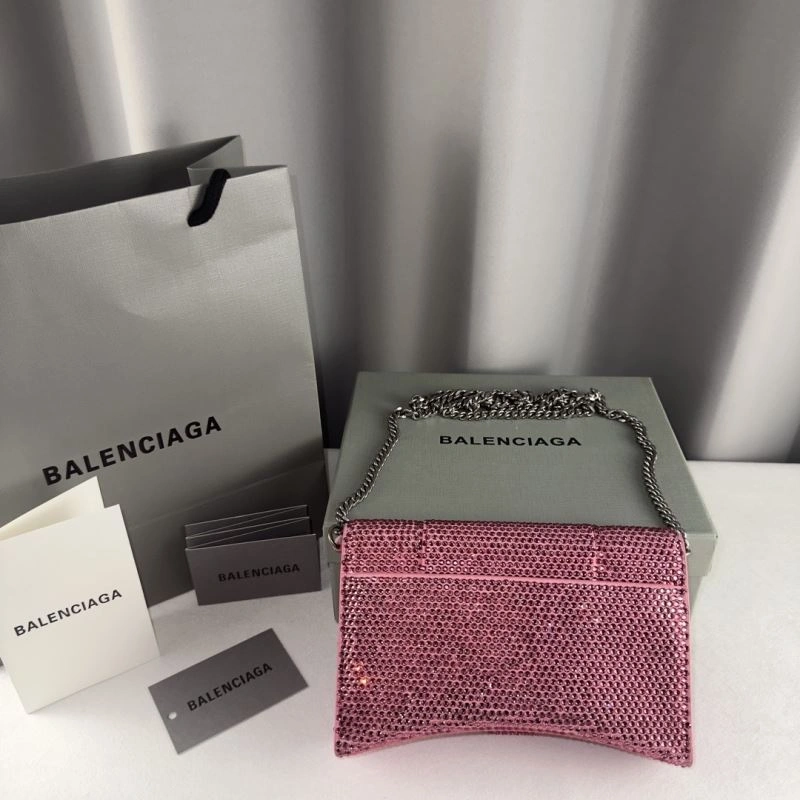 OdorResistant Balenciaga Diamond Hourglass Chain Bag - Limited Edition 75297