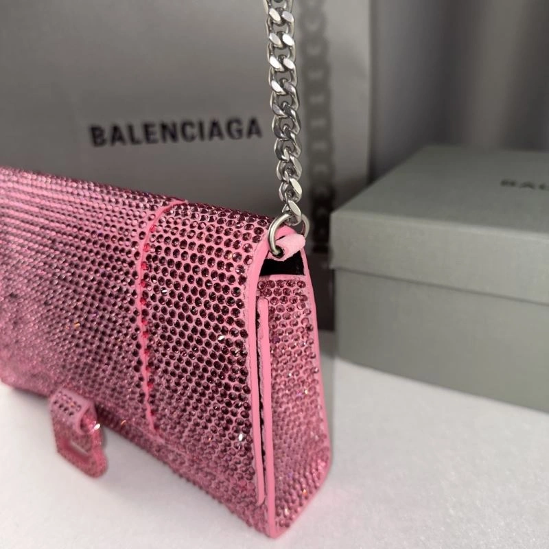OdorResistant Balenciaga Diamond Hourglass Chain Bag - Limited Edition 75297