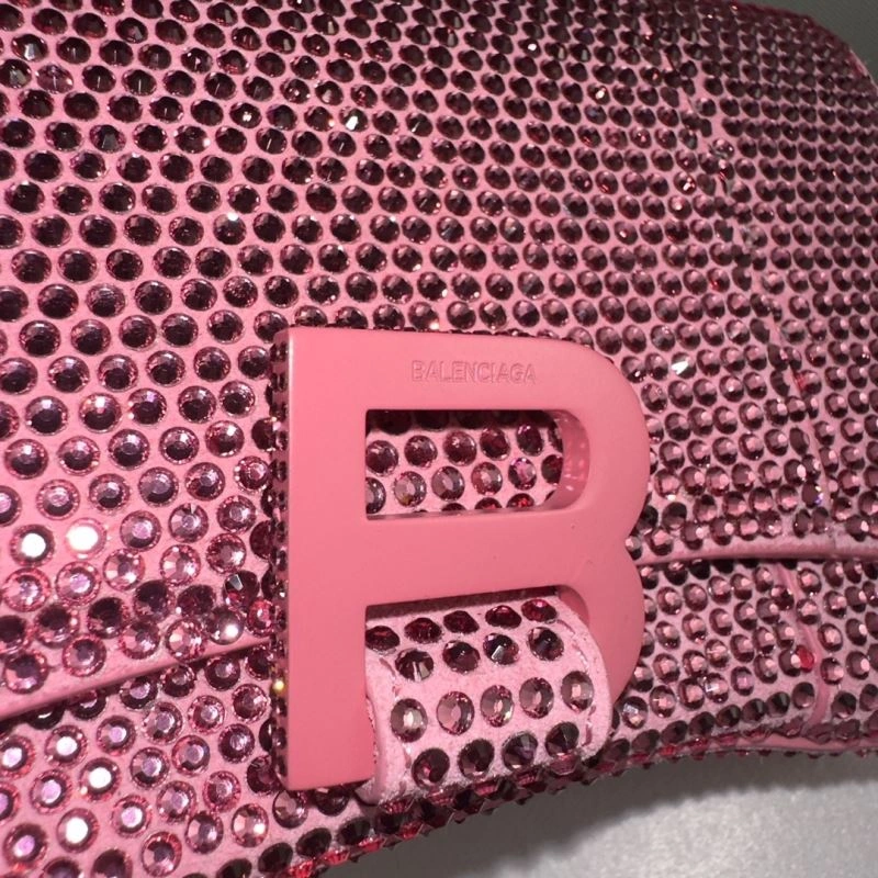 OdorResistant Balenciaga Diamond Hourglass Chain Bag - Limited Edition 75297
