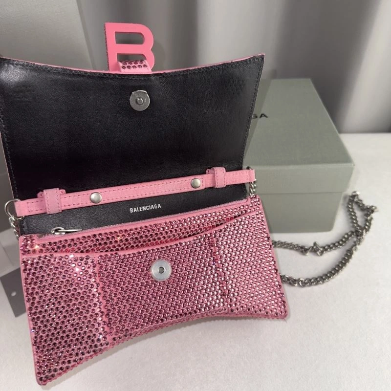 OdorResistant Balenciaga Diamond Hourglass Chain Bag - Limited Edition 75297