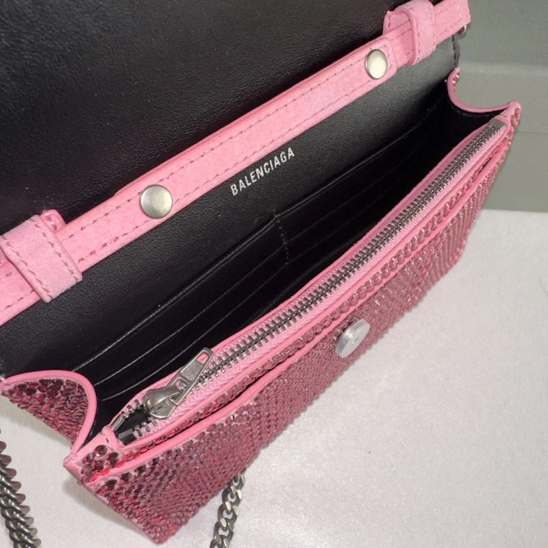 OdorResistant Balenciaga Diamond Hourglass Chain Bag - Limited Edition 75297