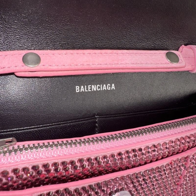 OdorResistant Balenciaga Diamond Hourglass Chain Bag - Limited Edition 75297
