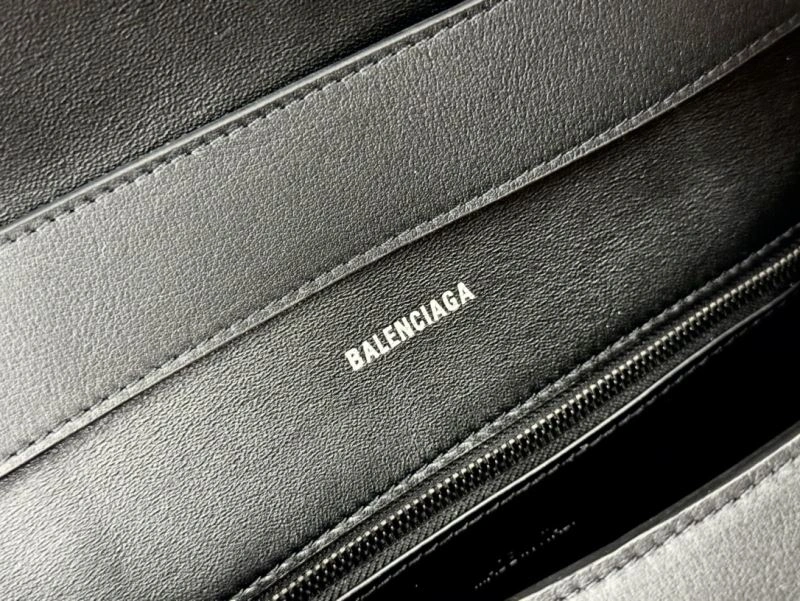 Timeless Balenciaga Downtown Hourglass Bag -  Cowhide Crossbody Tote 66988