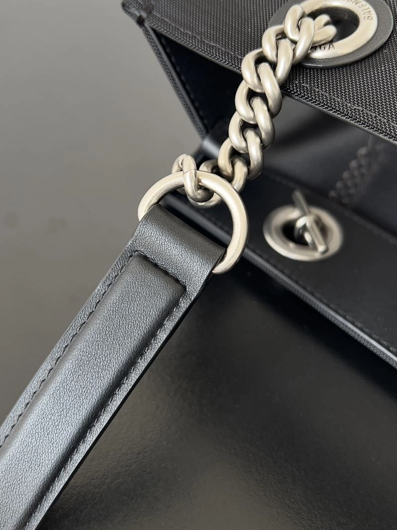 Balenciaga Duty Free Mesh Tote Bag with Leather-Chain Strap GoAnywhere 78585