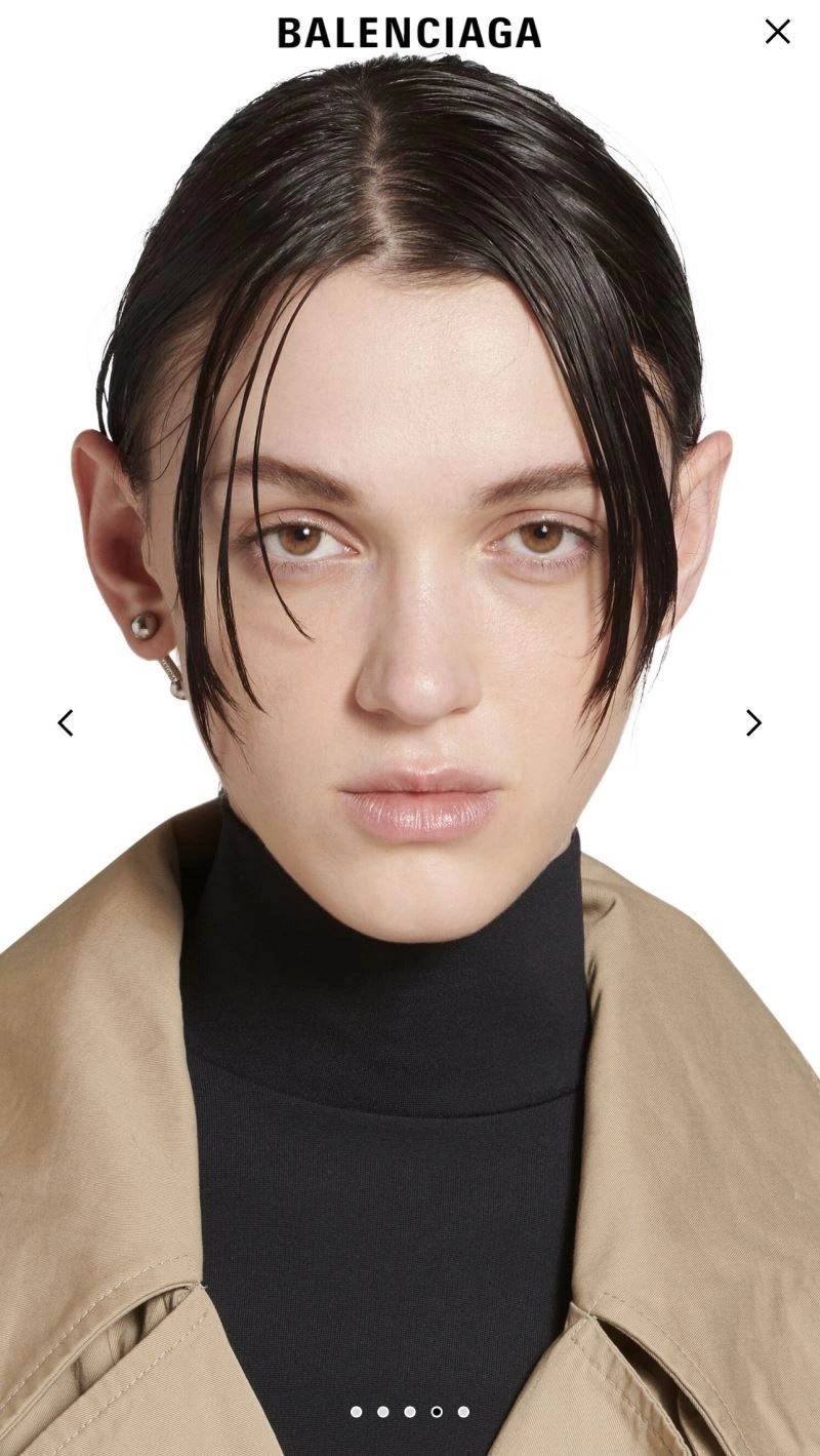 Bold Balenciaga Earrings 215742
