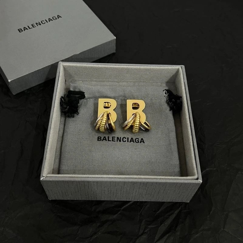 Balenciaga Earrings SmoothTexture 215736