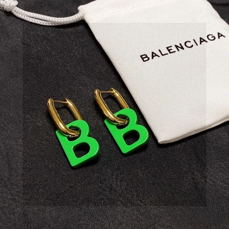 Bright Balenciaga Earrings 215652