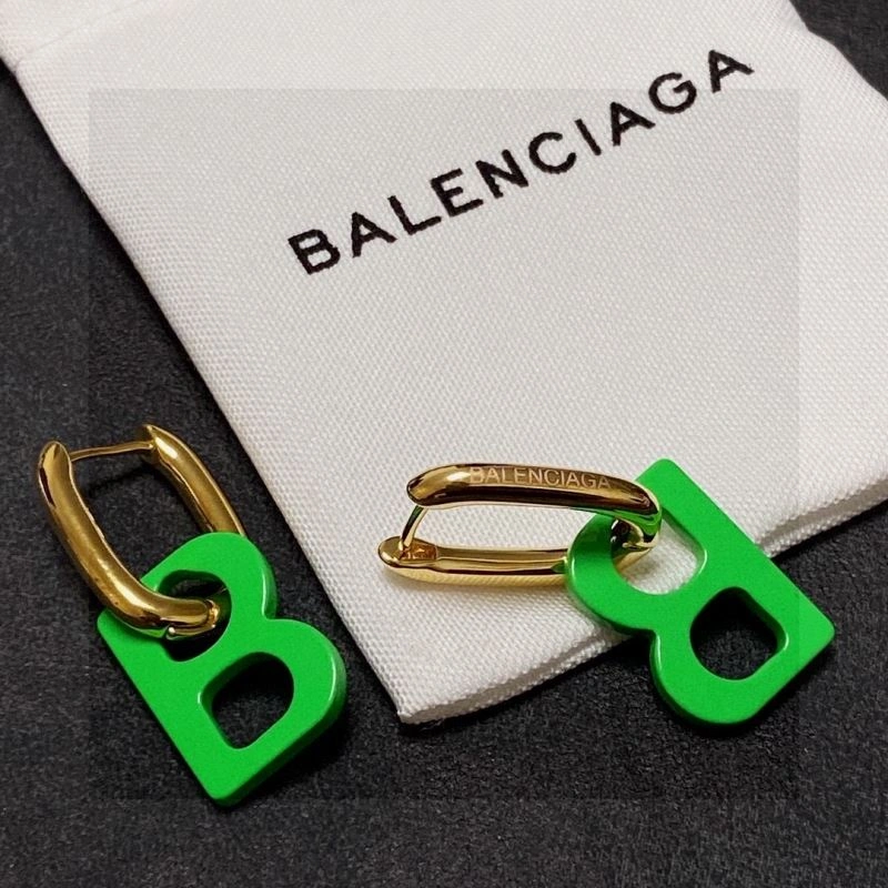 Bright Balenciaga Earrings 215652