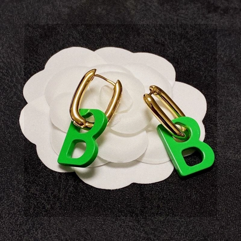 Bright Balenciaga Earrings 215652