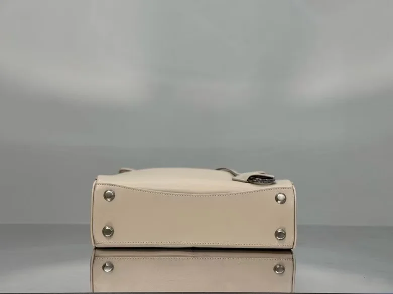 BestValue Balenciaga  Apricot Silver Buckle Handbag Series 38255