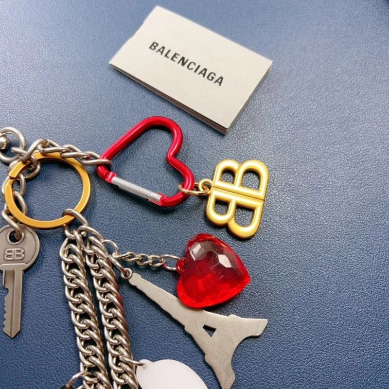 Balenciaga  Gold Texture Keychain Stretchable 70081